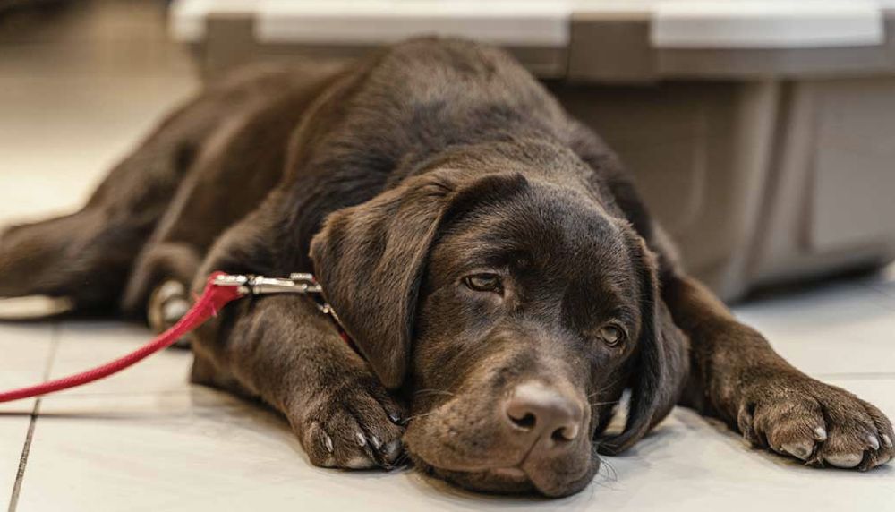 Water intoxication in dogs